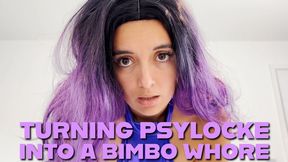 Turning Psylocke Into A Bimbo Whore