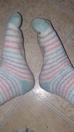Fuzzy Sock Feet