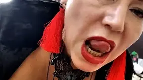 Aimee & Peter, MARRIAGE LYRICS: Mature slut wife in red stockings, with a dick in her mouth from the heart and on camera    ))