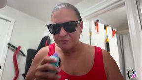 Smoking While Playing with My Tits