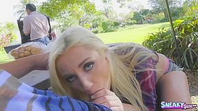 Park Bench Fun With Horny Teen 18+