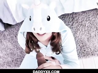 bangs her Old step Daddy In Onesie - Stephie Staar - step dy-