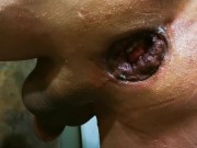 Compilation Huge Vegetable 2 (Butternut squash)anal insertion 2 | Horsengine