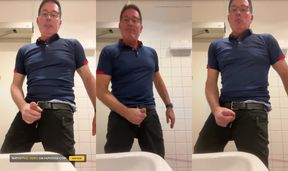 I Got Horny so I Jerked-off in the Public Restroom
