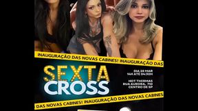 Na recep&ccedil_&atilde_o diga que esta na lista da Andr&ocirc_meda!  Sexta Cross