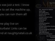 Orgasm Ruined by electro shock - During Live show 09-07-2020