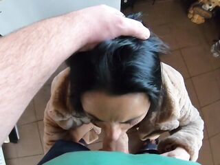 Cheating wife blows and screws spouse ally previous to they filmed movie scene 226.