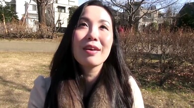 Pregnant Japanese aunt embraces intimacy during a casting session
