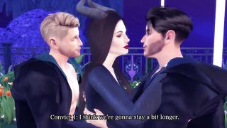 Maleficent Receives all the Satisfaction - 3d Cartoon - 3Some