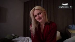 Hot cowgirl from office romance rides your prick with noisy moans and multiple orgasms!