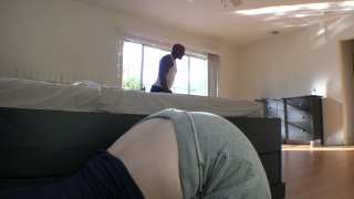 Pretty Brunette Casey Calvert Gets Her Ass Fucked by a Hung Black Stud