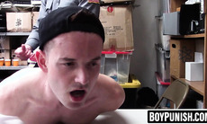 BoyPunish.com - Hunk cop's erotic raw fuck with short twink thief