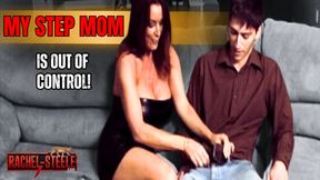 Redhead MILF rides stepson's cock in family taboo scene