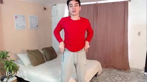 Masturbaci&oacute_n de verga gruesa de 20 cm Stewarbunny