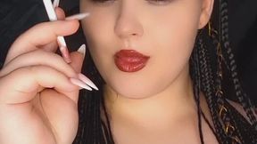 Leaving My Lipstick All Over This Cigarette