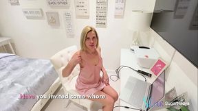 Blonde MILF seemed to be fucked hard by a thick cock
