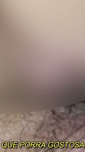 Cum eating cuckol, cleaning pussy inseminated by a black boy   Clip 3
