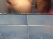 Luego de Broncear Su Cuerpo , llevó a mi EX NOVIA A follar frente al espejo del hospedaje
