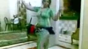 My hot Indian brunette honey shaking and wiggling her ass