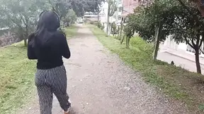 Latina takes money for some steamy sex with a couple.
