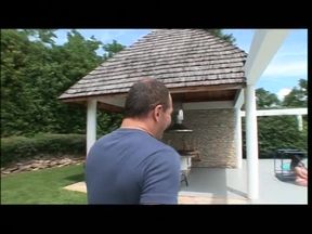 Busty brunettes getting their ass holes fucked in threesome