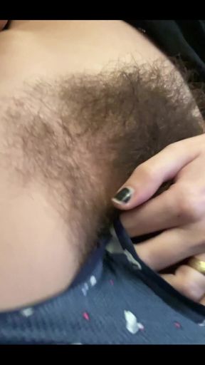 Hairy Pussy in Dirty Panties