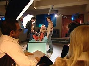 Young Cutie in Pink Wig Gets Her Pussy Pounded While She Sucks Hard Cock