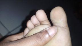 Cute Hottie Blesses You with Her Flithy Feet for You to Lick Clean in Exchange for Your Financial Assets