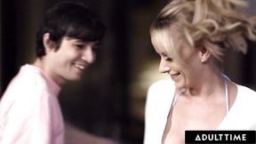 ADULT TIME - MILF Pristine Edge Is Kept Up All Night By Stepson's Desire To Fuck - SPANISH SUBTITLES