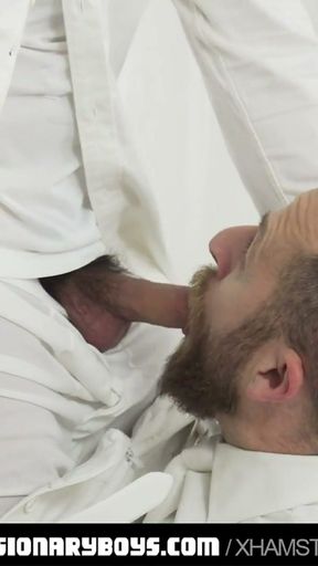 MissionaryBoyz- Priests Indulge In A Secret Sexual Encounter   Clip 1