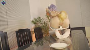 Kawaii Kitty Gets Crempie in Ass