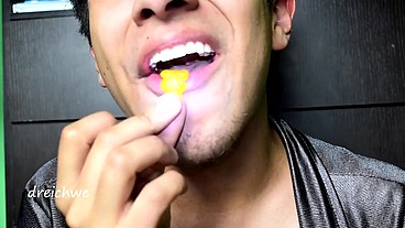 Eating gummy bears