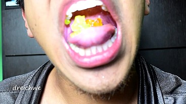 Eating gummy bears