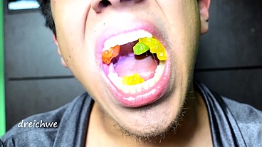 Eating gummy bears