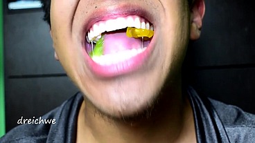 Eating gummy bears