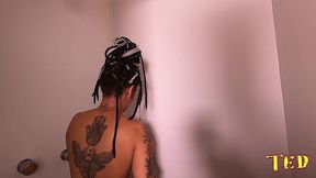 atriz leva uma gozada dentro e vai para o banho - ed junior - evelyn buarque