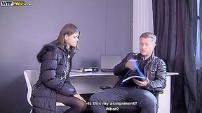 Mad Hook Up Bang At Job Interview