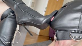 Mel Fire - Boot Worship and Bootjob (720p MP4)