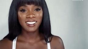 ”Hot ebony STEPMOM wanted to talk about sex with a guy on video chat”