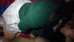 Curious Student's First Intense Experience Leaves Her Breathless!