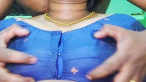 Horny indian Girl Sex with BF Milk boobs