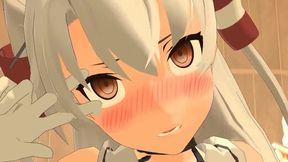 【SEX-MMD】Amatsukaze - sex (No man model)【R-18】