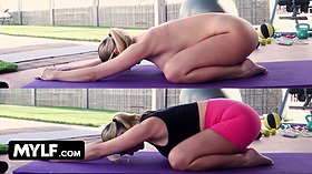 Crystal Clark's bodacious workout session will make you drool in excitement!