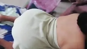 Sri Lankan friend's wife gets fucked at his house