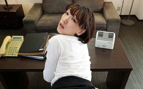 Secretary Oral Scene in VR - 2