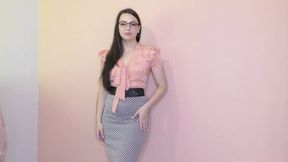 After hours strip down - with delicious lingerie