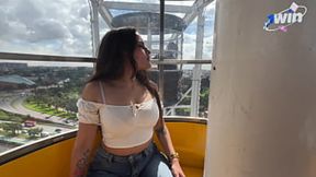 Public Risky Blowjob Leaves Him Releasing in My Mouth