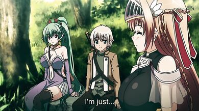 Princess of the Kingdom Tells Hero She's a Virgin But Wants His Cock