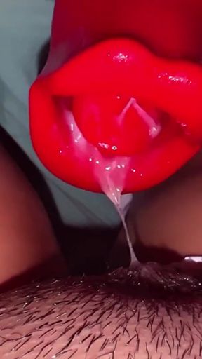 Thrilling moment from &quot;I LIKE TO HAVE AN ORGASM BEFORE GOING TO BED&quot;