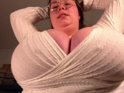 Melonie Kares - Kinky GF Spits on Huge Oily Tits JOI Beginning Teaser
